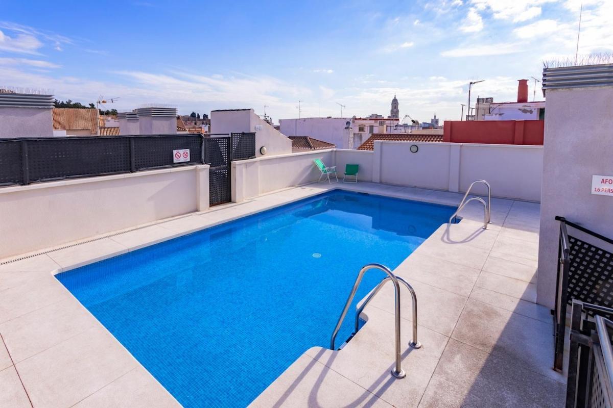 -Malagasunapts- Privateterrace Freeparking Pool Екстериор снимка